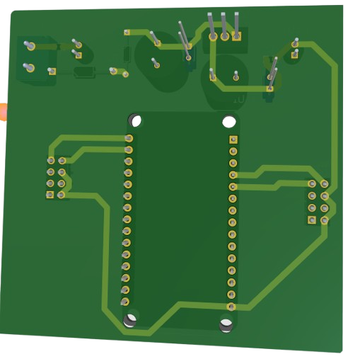 Assembled PCB