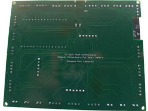 Assembled PCB
