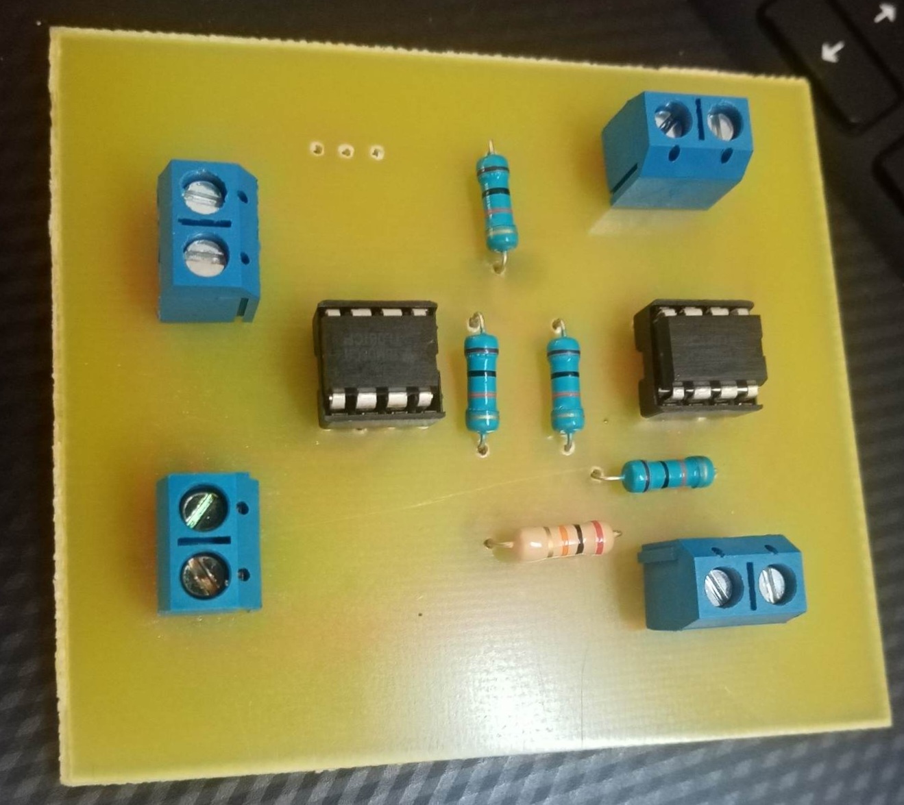 Assembled PCB